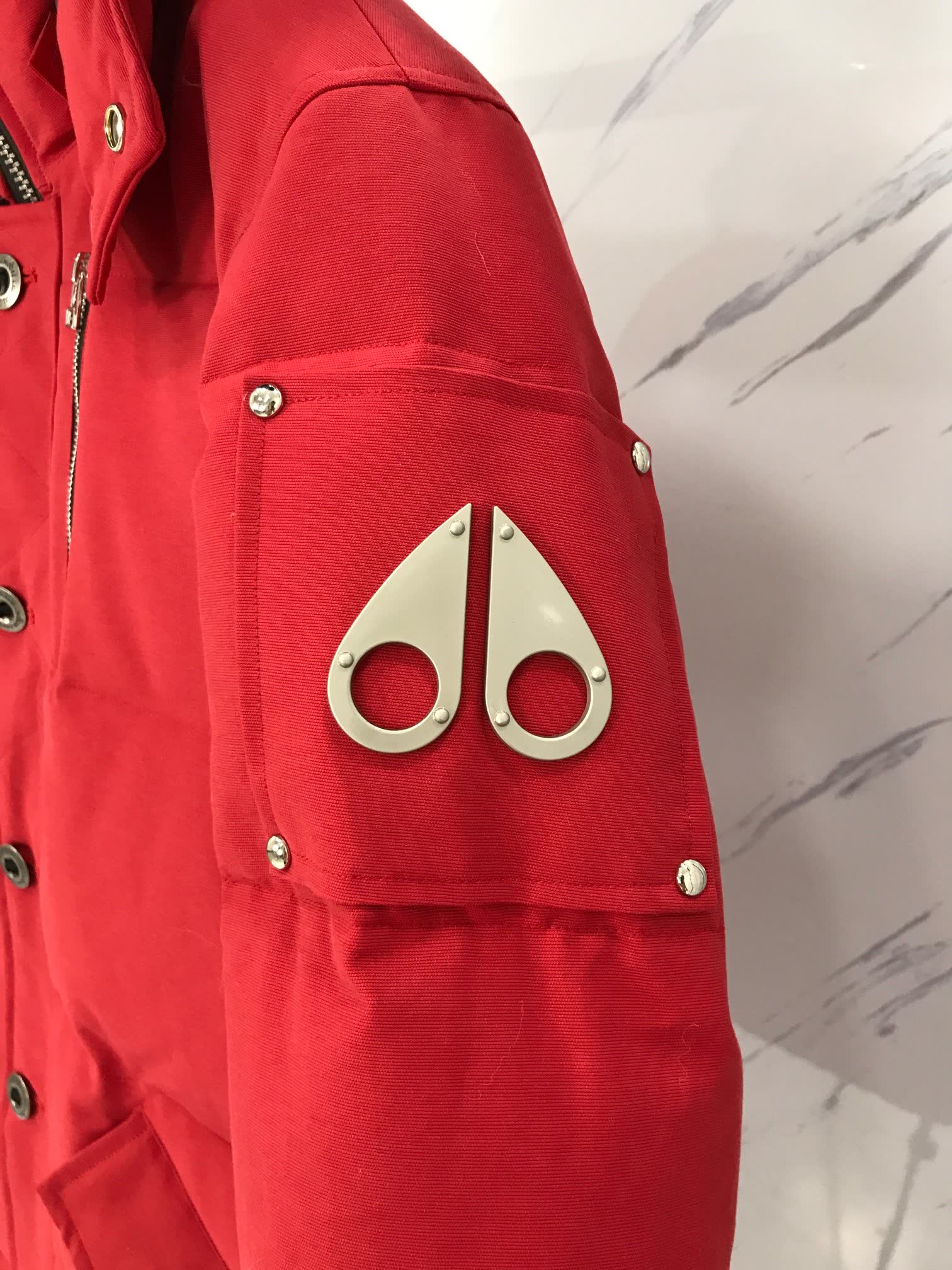 Moose Knuckles Hooded Puffer Jacket Moose Knuckles Hooded Puffer Jacket